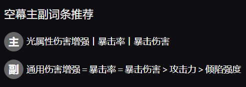 副词条优先级